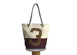 Volpetta B970 – Borsa shopping in vela riciclata