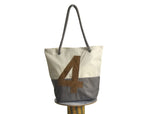 Volpetta B967 – Borsa shopping in vela riciclata