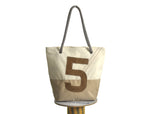 Volpetta B975 – Borsa shopping in vela riciclata